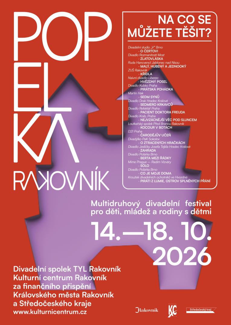Popelka Rakovník 2026