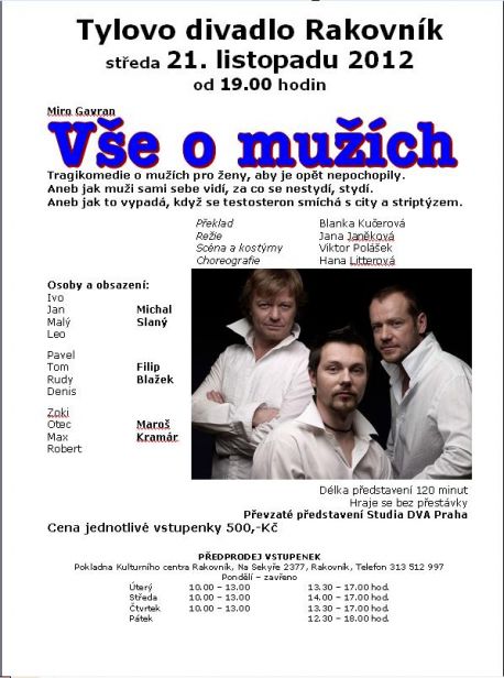 Vše o mužích