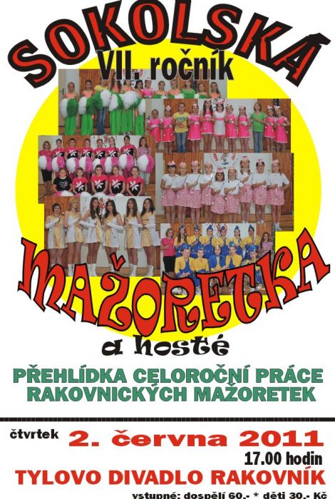 sokolská mažoretka