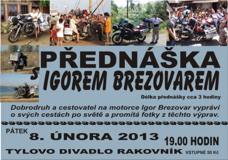 Přednáška s Igorem Brezovarem