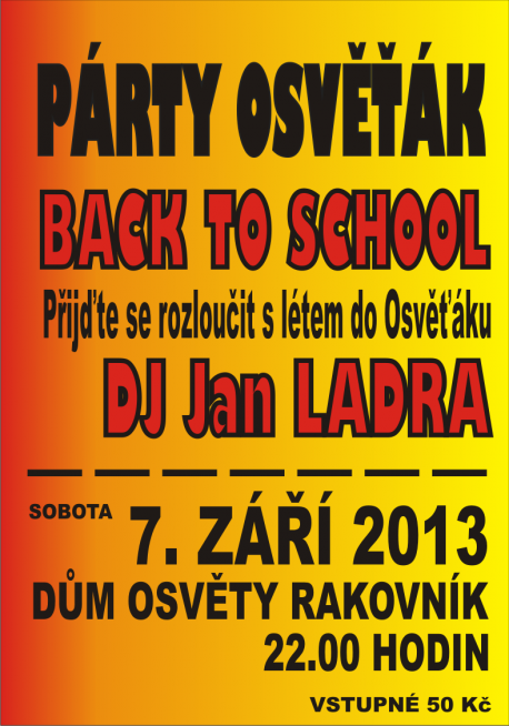 Párty Osvěťák